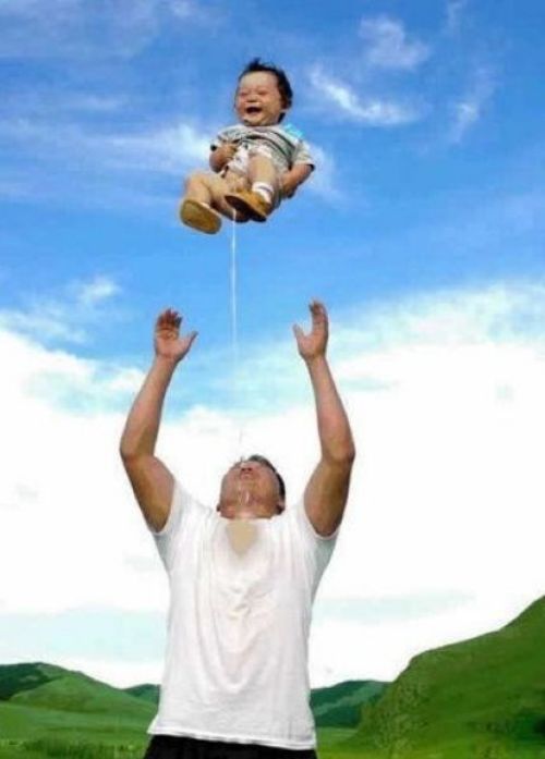 Отец и дочь.