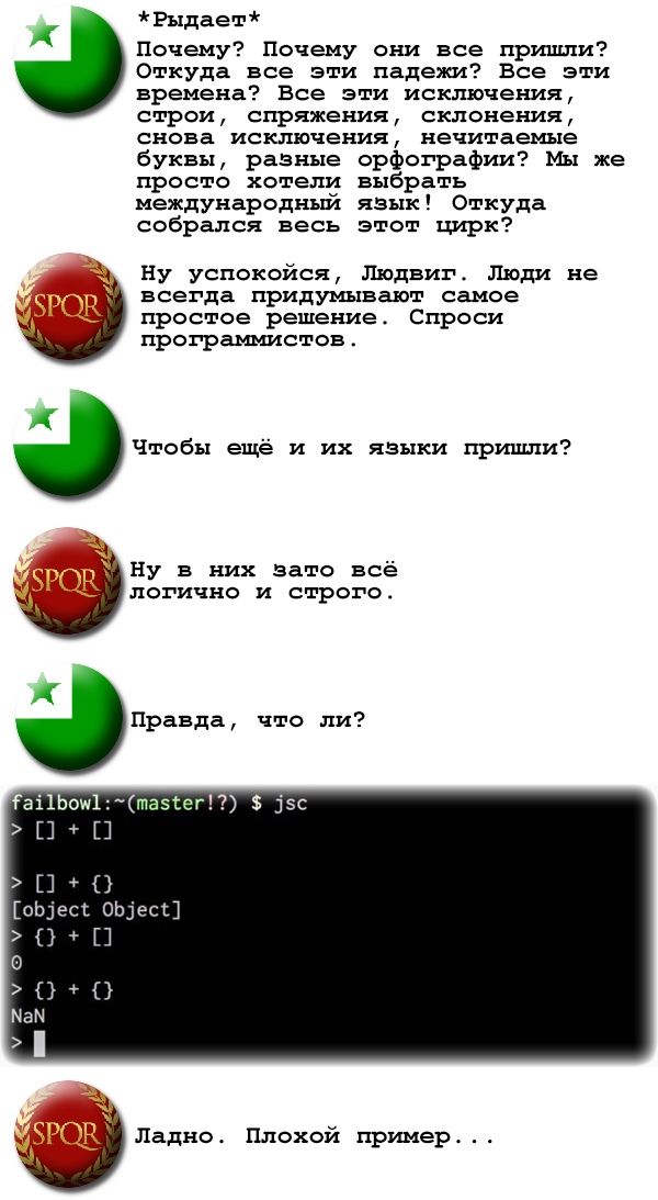 Тайный конгресс европейских языков часть 2