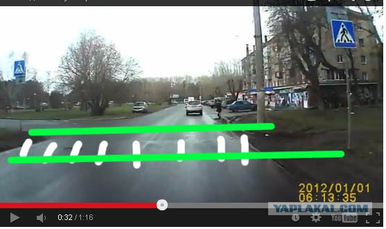 Cбил девочку, переходившую дорогу