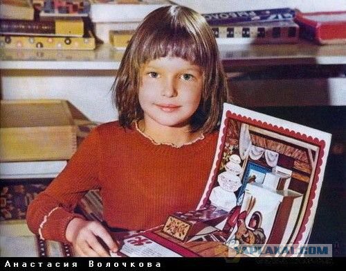 Звезды кино в детстве и юности.