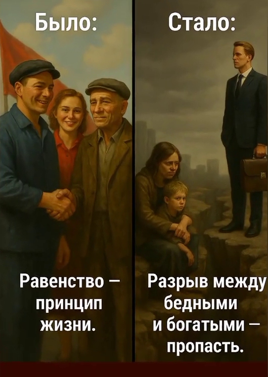 Было и стало