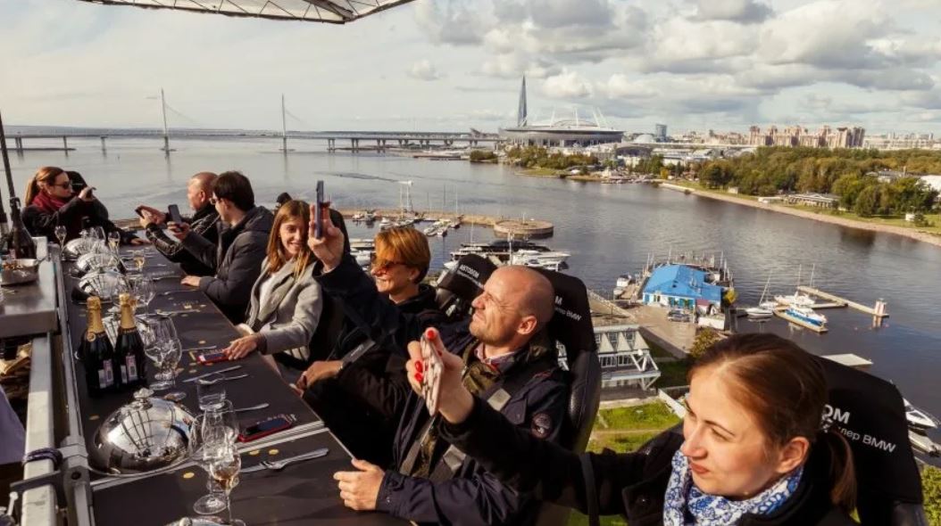 Ресторан в небе москва