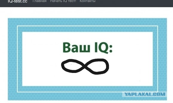 А какой у Вас IQ?