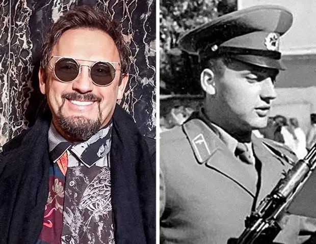 Знаменитости с усами и без