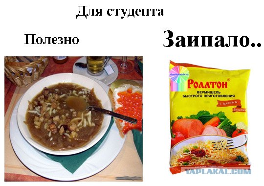 Полезное и не полезное