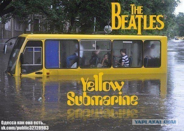 Ливень и потоп в Одессе