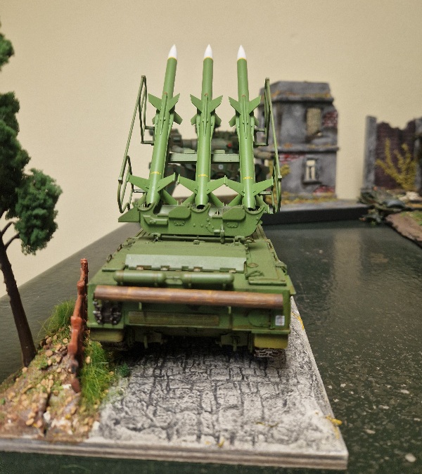 Рукоделия пост. 2П25 ЗРК 2К12 "Куб" SAM - 6 от Trumpeter