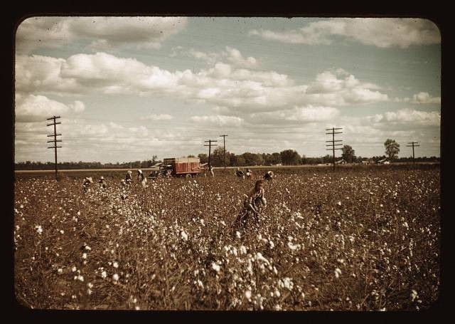 Цветные фотографии из Америки 1940-х