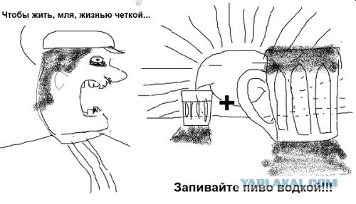 Давайте выпьем водки!
