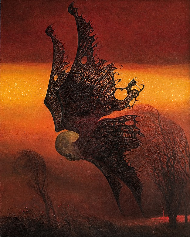 Картины Zdzisława Beksiński