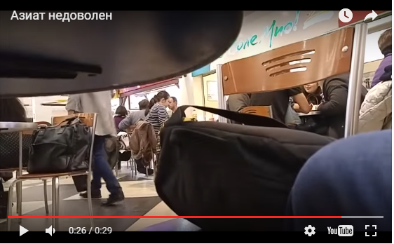 Конфликт с "гостями столицы" в ТЦ