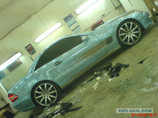 кристальный Mercedes