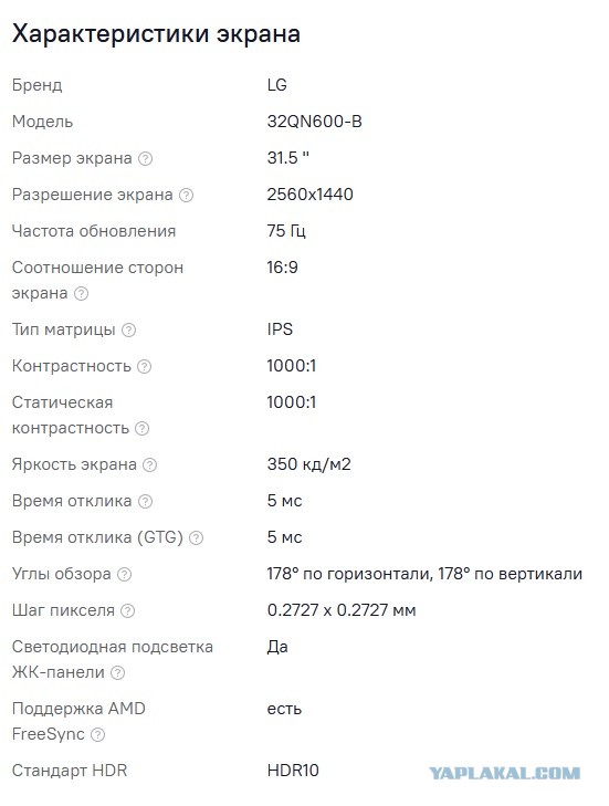 Продам монитор LG 32QN600-B (Москва)