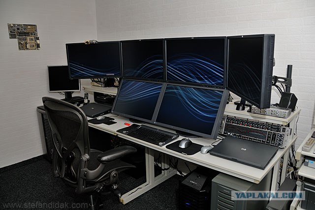 Рабочее место компьютерного гика