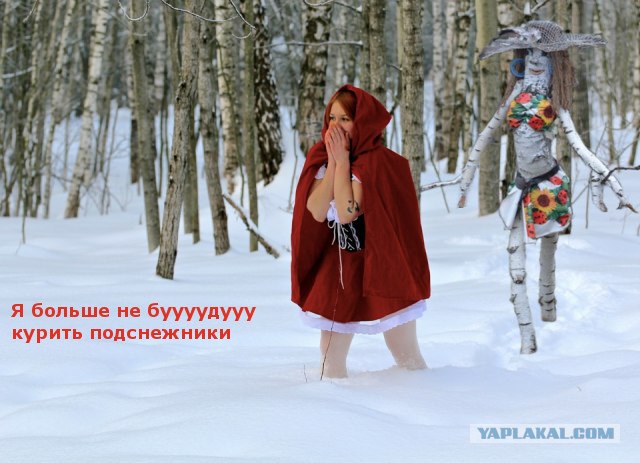 Фотожаба: "Заплутала"