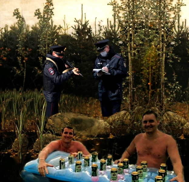 Фотожаба "Чуваки на отдыхе"
