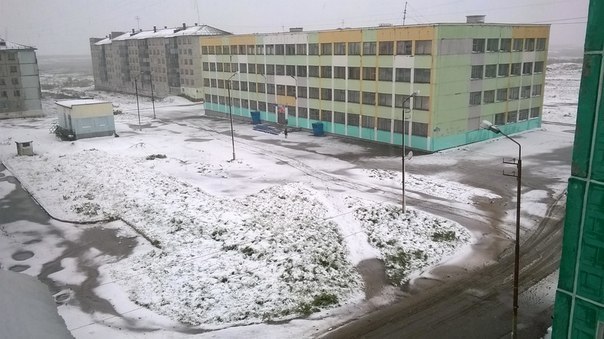 Из-за выпавшего снега в Воркуте перенесли праздник