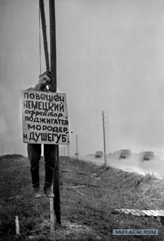 Приговор Народного Трибунала - Андрущука повесили