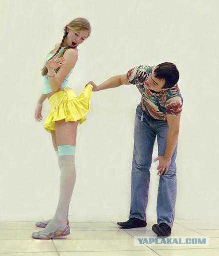 Фотожаба: любопытный парень