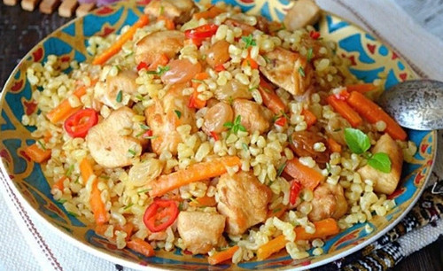 Плов … маленький. Мультискороварка в роли казана