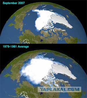 Cеверный полюс 2000 vs. 2010