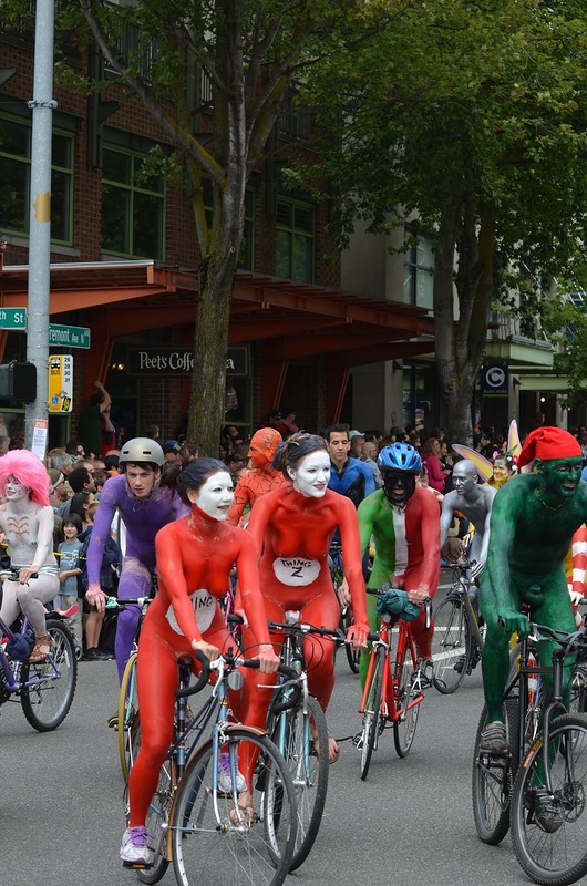 Парад голышом в Сиэтле