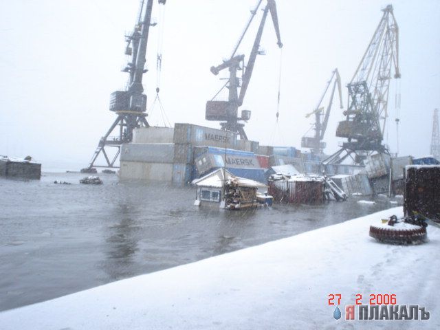 Последствия урагана на Сахалине