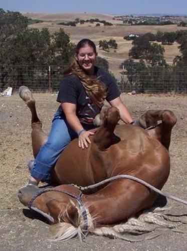 Так выглядит поза всадника при стрельбе из лука