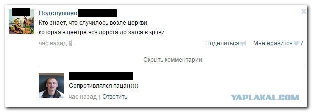 Смешные комментарии из социальных сетей