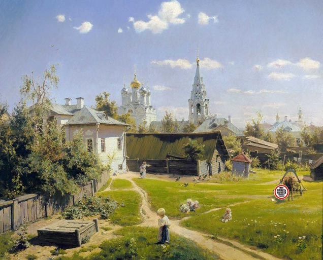 Московский дворик 139 лет спустя