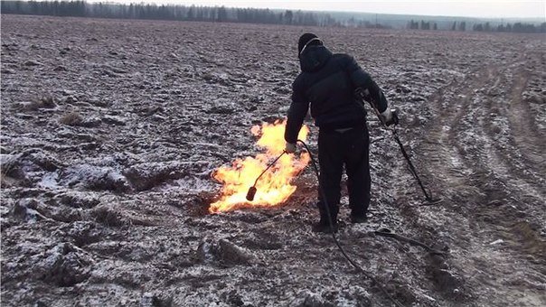 Как я Клад под снегом искал...
