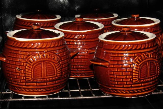 Уха в горшочках, оригинальная