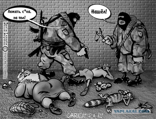 Карикатуры Дениса Лопатина