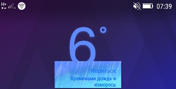 А какая у вас температура за окном?