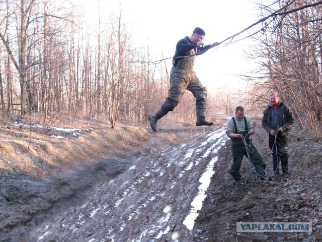 Возвращались как-то с рыбалки...