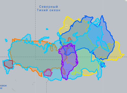 Истинный размер Австралии