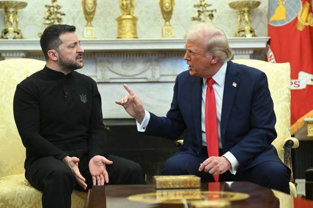 Зеленский прибыл на встречу с Трампом