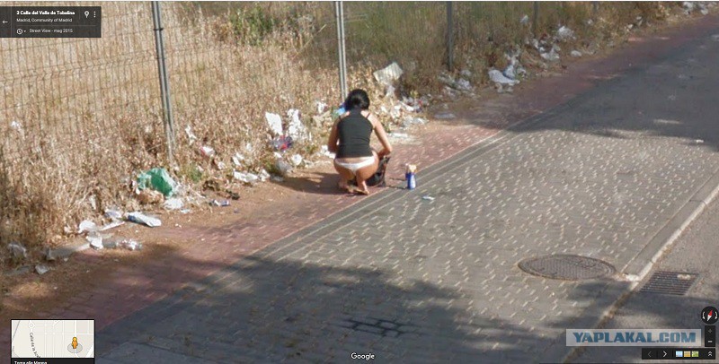 Sunbathing Woman Caught Topless By Google Street View Cameras