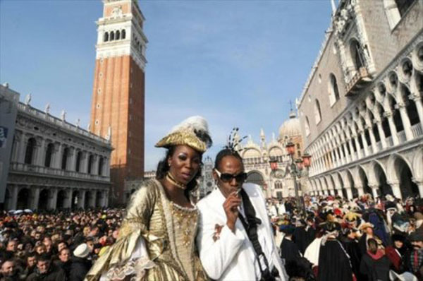 Ежегодный карнавал в Венеции