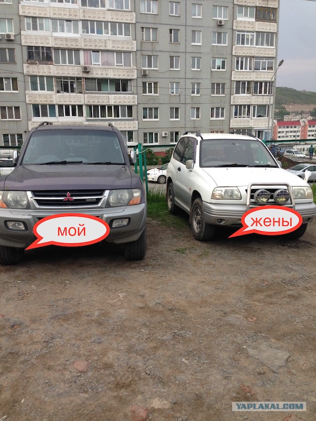 На каких машинах ездят ЯПовцы