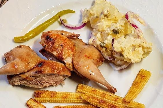 #ДРКулинарии2021 - Перепелки на гриле.