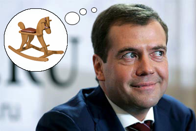 Медведев и трамвай созданы друг для друга