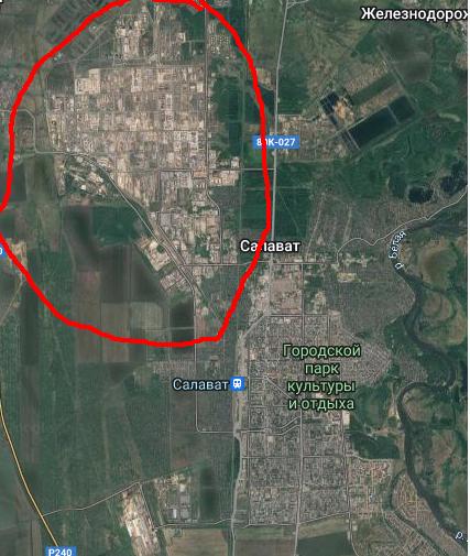 БПЛА атаковал " Салаватнефторгсинтез" в г. Салават, респ.Башкортостан