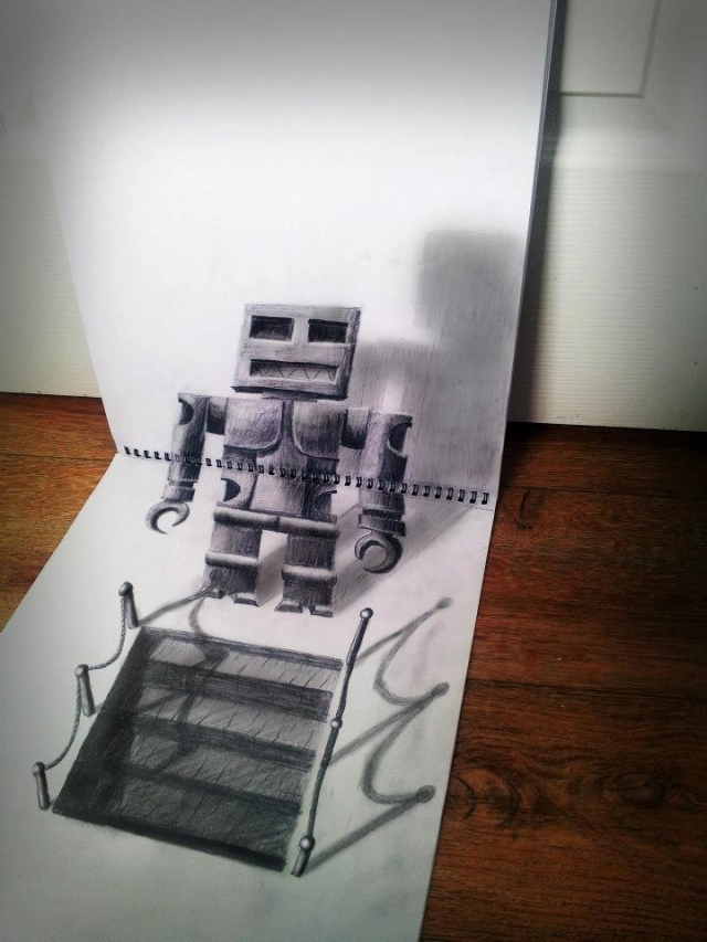 Фантастические 3D-рисунки Рамона Брюина