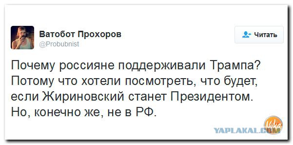 Юмор из соцсетей про выборы в США