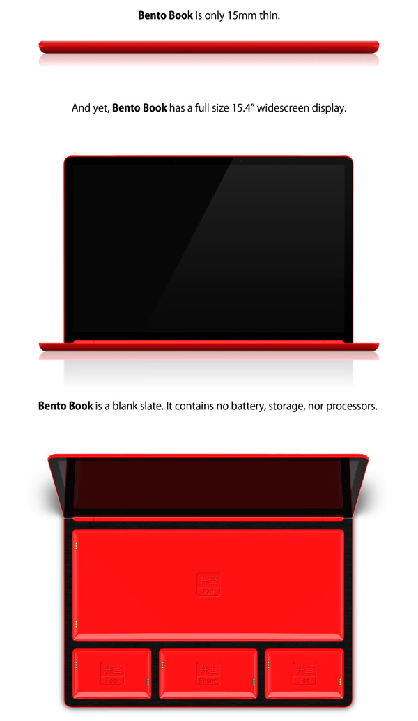 Ноут-трансформер или Bento Laptop