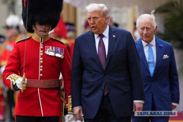Трамп и Король Великобритании