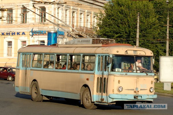 Крымские троллейбусы на самом длинном
