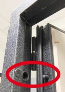 Новая соседская дверь