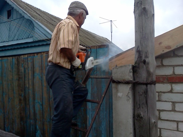 Капитальный сарай.